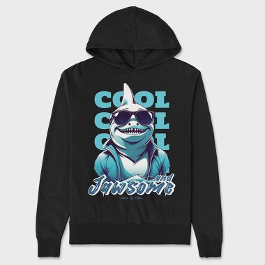 Cool Shark, Unisex Men's Hoodie