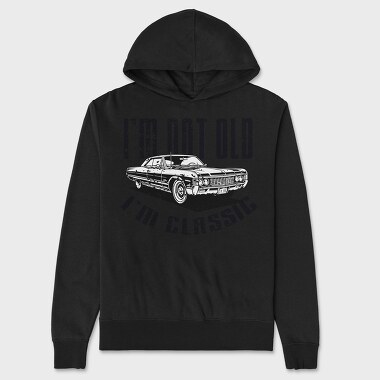 I M Not Old 2, Unisex Men's Hoodie