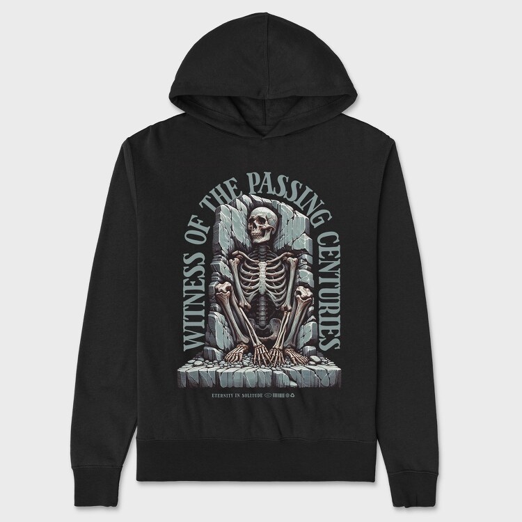 Witness of the Passing Centuries, Unisex Men's Hoodie