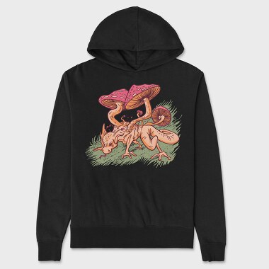 Mushroom Dragon, Unisex Men's Hoodie