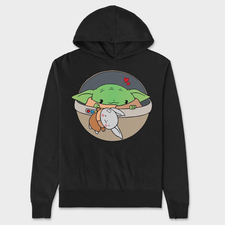 Baby Yoda 21, Unisex Men's Hoodie