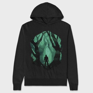 Dark Forest, Unisex Men's Hoodie