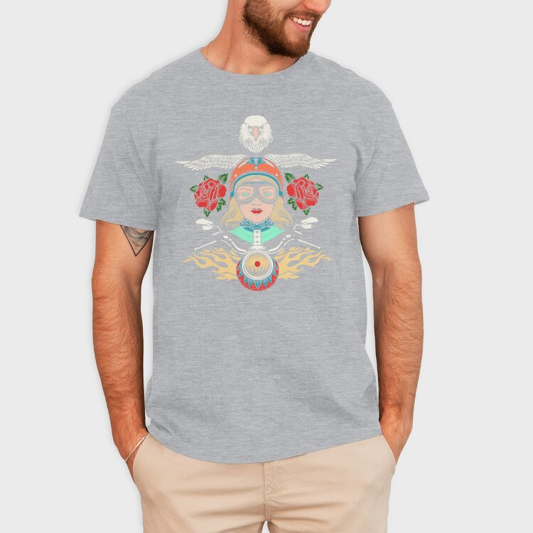 Fairy Mushroom, Унисекс Мъжка Тениска