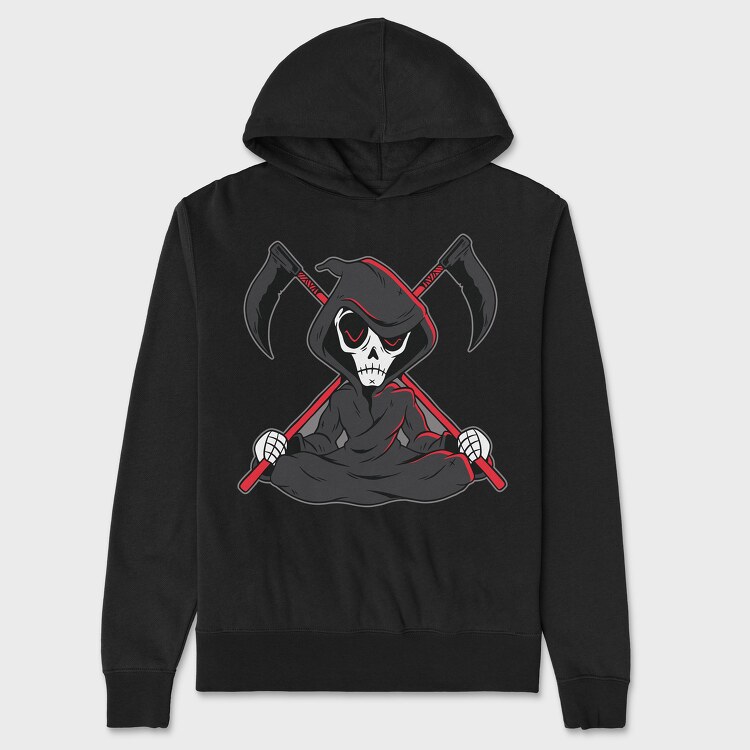 Grim Reaper, Unisex Men's Hoodie