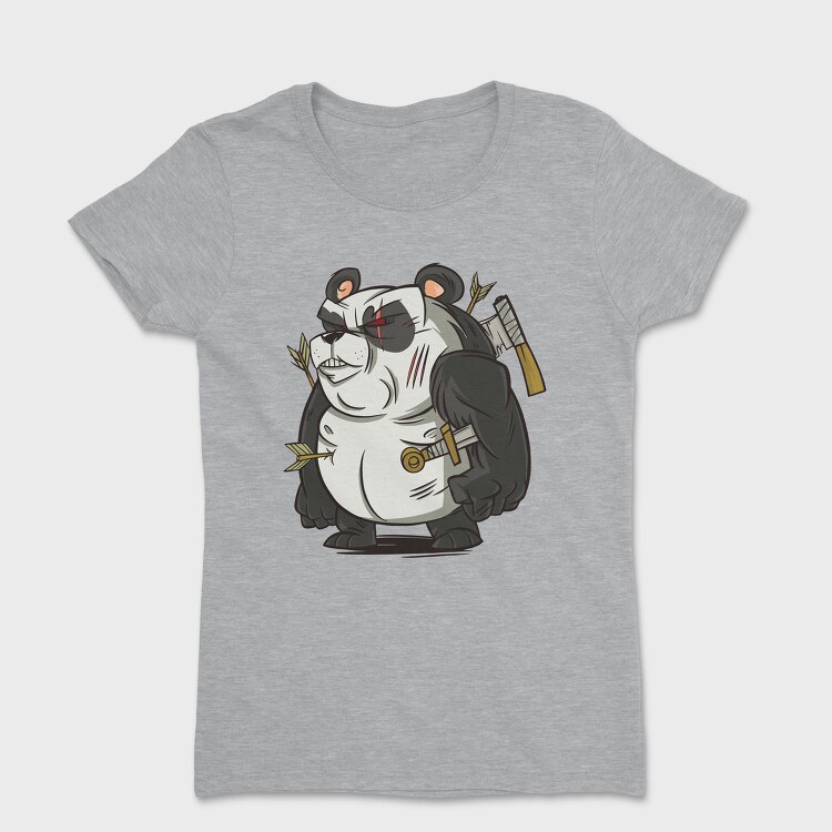 Panda Warrior, Women's T-Shirt