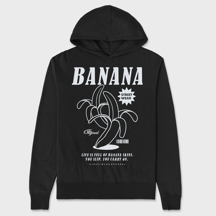 Banana 2, Unisex Men's Hoodie