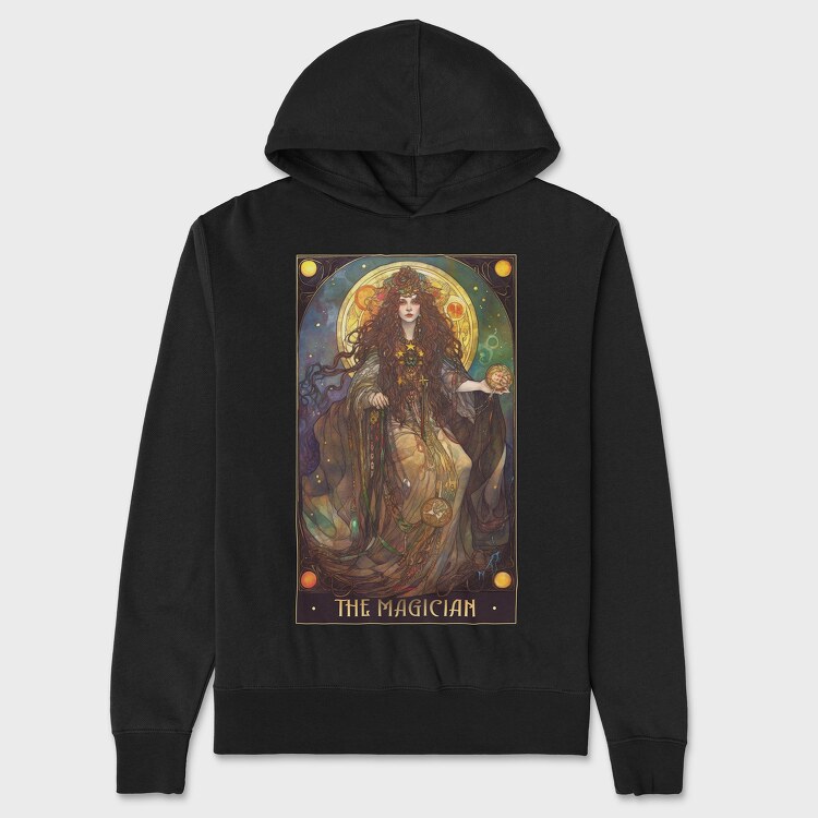 Tarot Card the Magician, Unisex Men's Hoodie