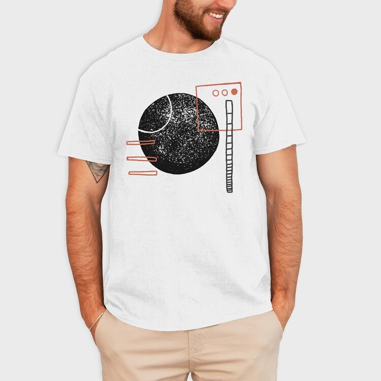 Devil Cat, Unisex Men's T-Shirt