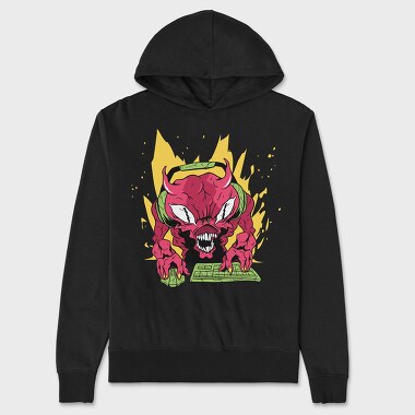 Demon Gamer, Unisex Men's Hoodie
