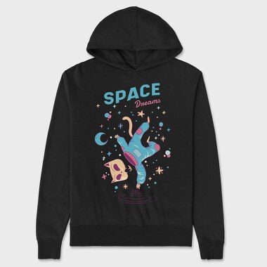 Space Dreams, Unisex Men's Hoodie