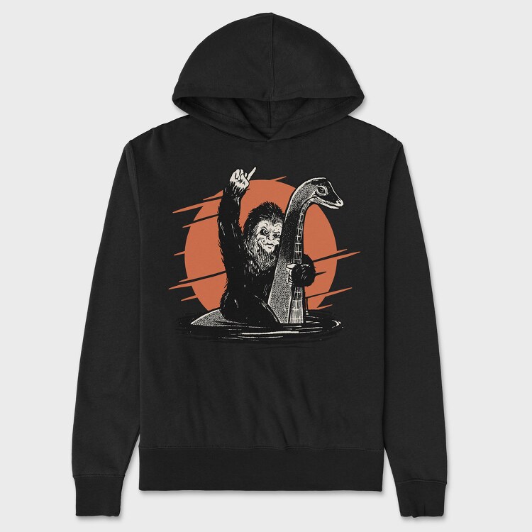 Bigfoot Monster, Unisex Men's Hoodie