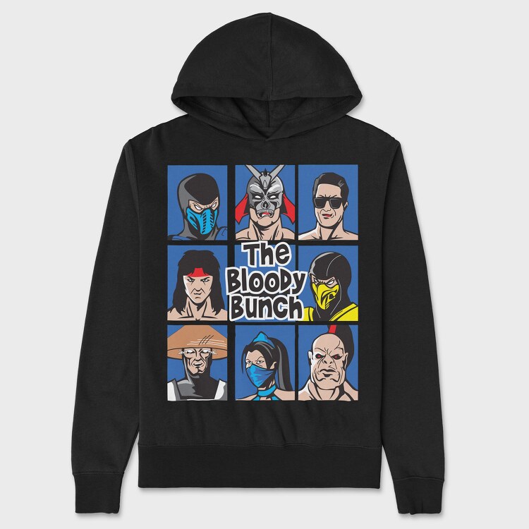 The Bloody Bunch Mortal Kombat, Унисекс Мъжко Суичър