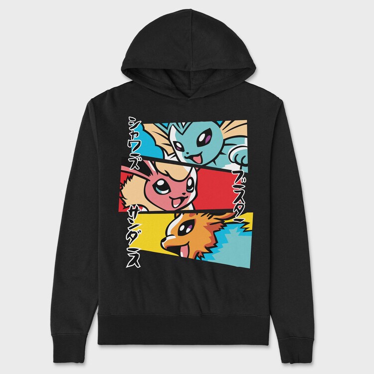 Pokemon 2, Унисекс Мъжко Суичър