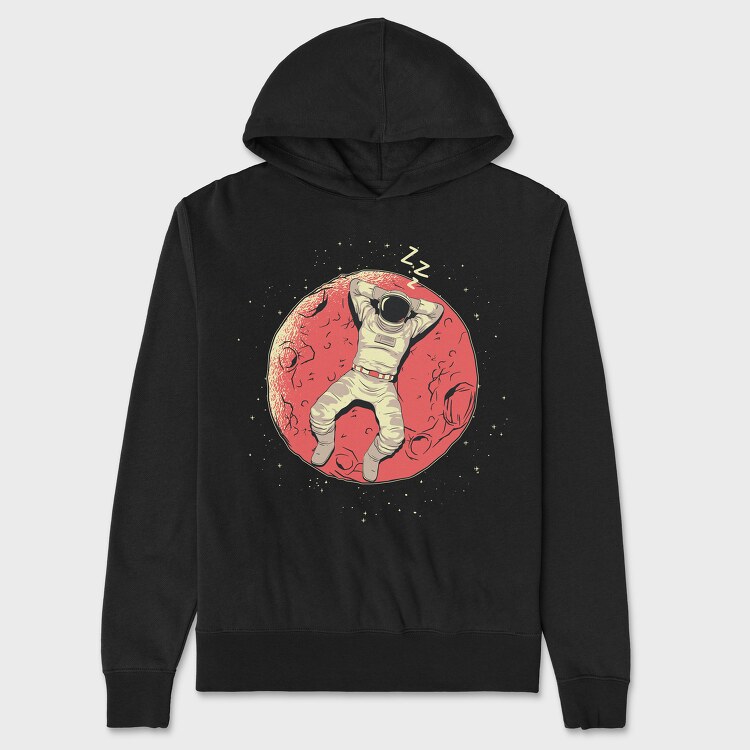 Astronaut Sleeping, Unisex Men's Hoodie