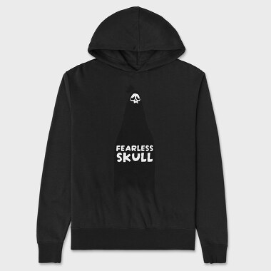 Fearless Skull, Unisex Men's Hoodie