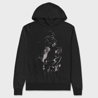 Geisha Girl, Unisex Men's Hoodie