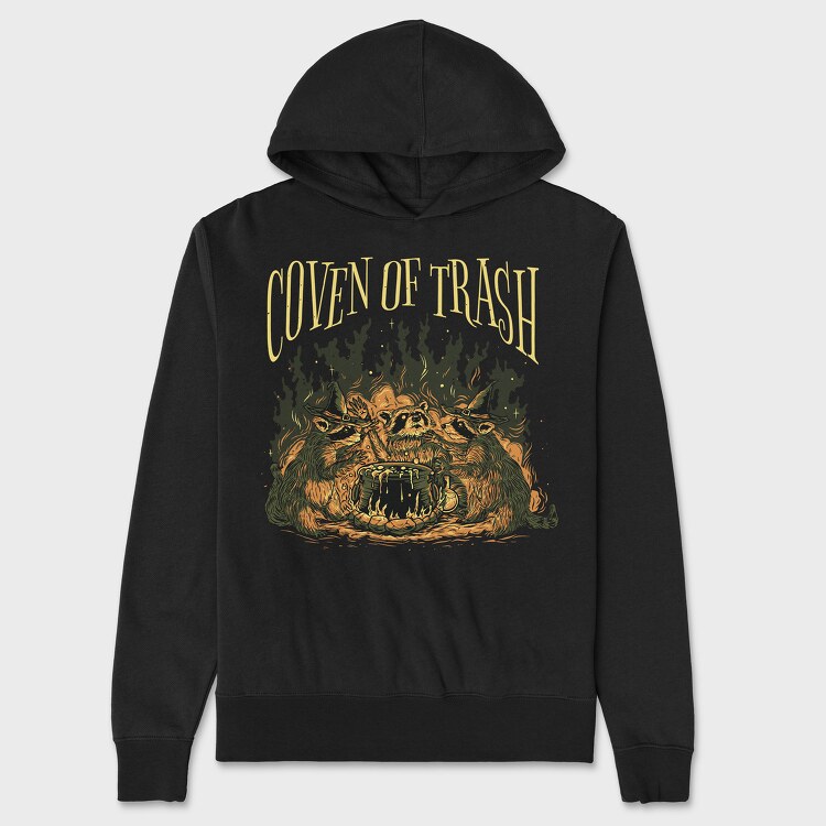 Coven of Trash, Unisex Men's Hoodie