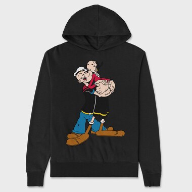 Popeye 13, Unisex Men's Hoodie