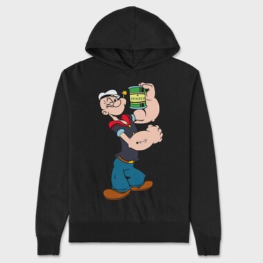 Popeye 6, Unisex Men's Hoodie