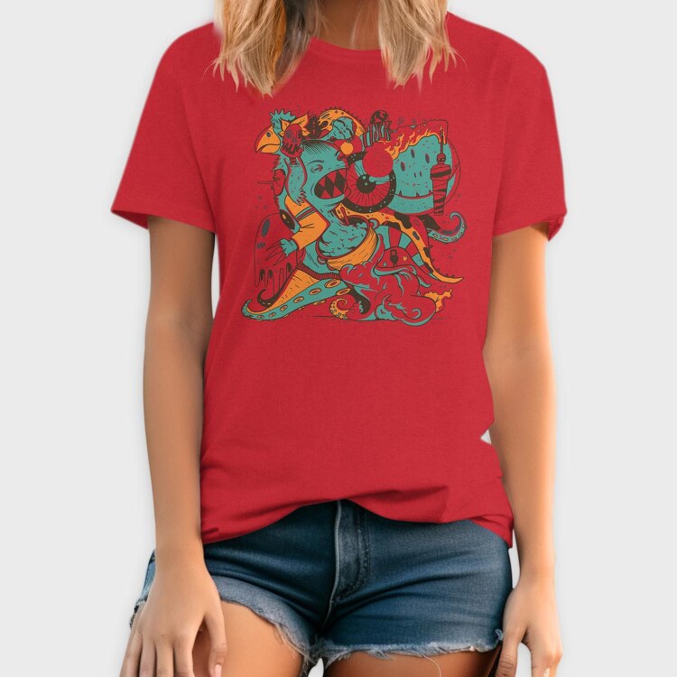 3D illusion Hand, Women's T-Shirt