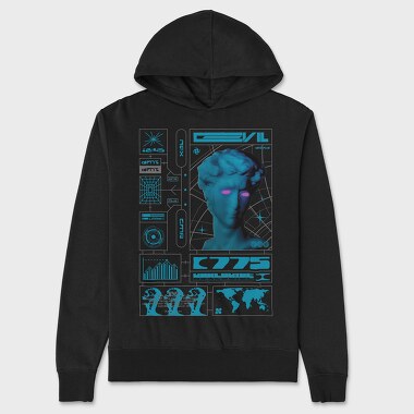 Electric Evil 2, Unisex Men's Hoodie
