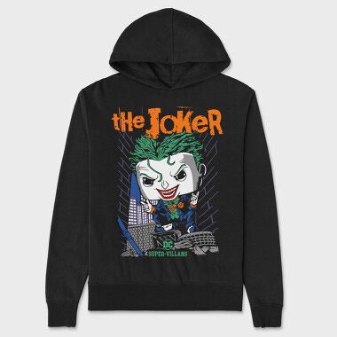 The Jocker Comics, Unisex Men's Hoodie