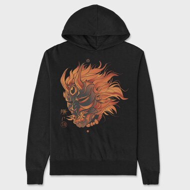 Demon Hate, Unisex Men's Hoodie