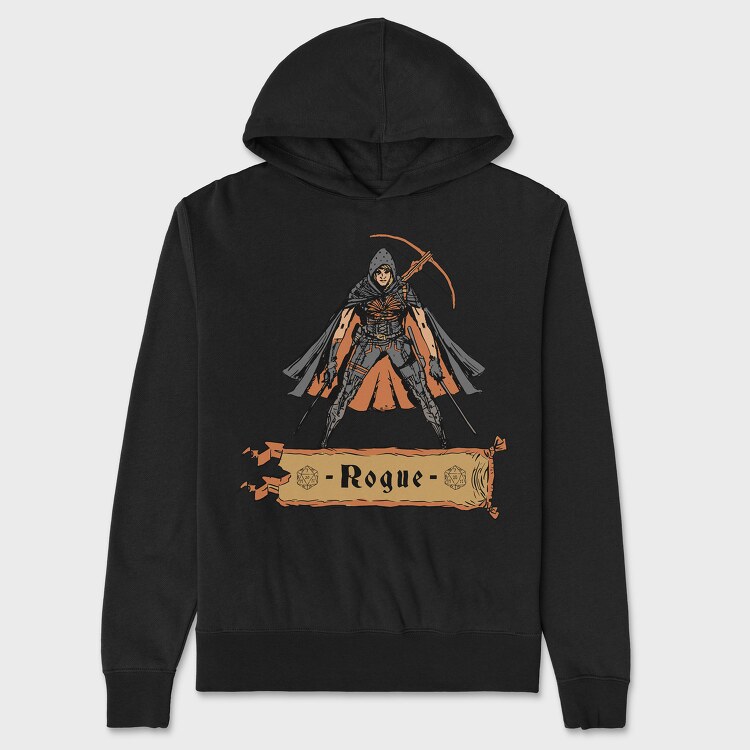 Fantasy Rogue, Unisex Men's Hoodie