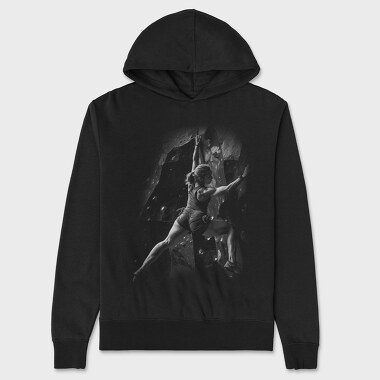 Woman Boulder, Unisex Men's Hoodie
