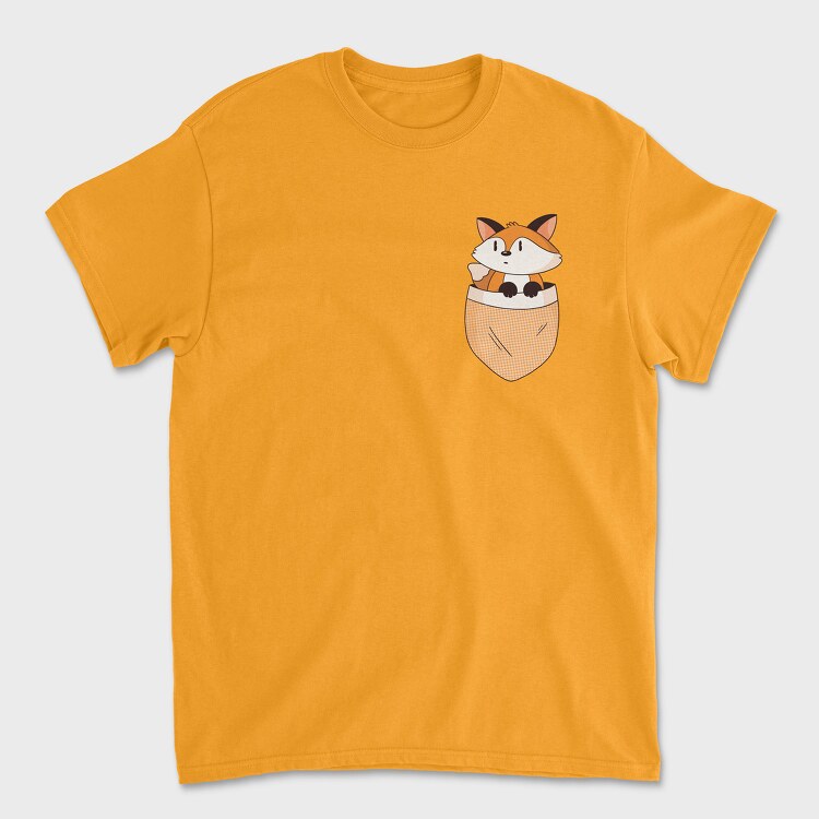 Pocket Fox, Унисекс Мъжка Тениска