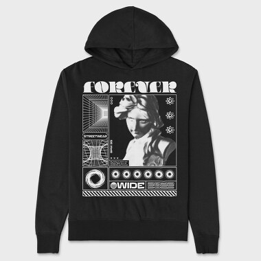 Forever 1, Unisex Men's Hoodie