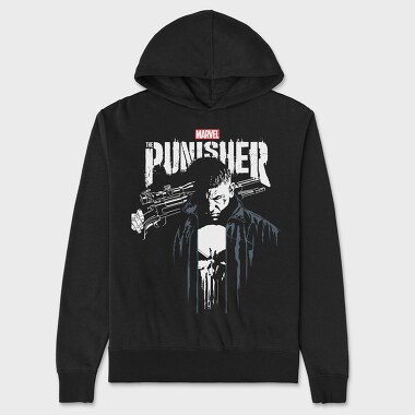 The Punisher 1, Unisex Men's Hoodie
