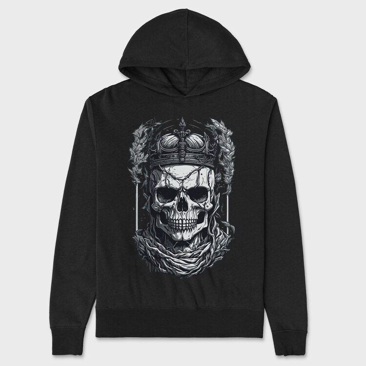 Skull Crown, Unisex Men's Hoodie