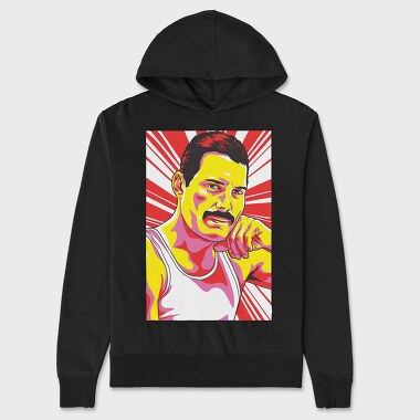 Freddie Mercury 3, Unisex Men's Hoodie