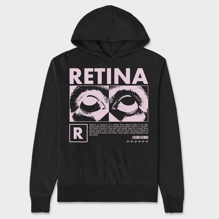 Retina 2, Unisex Men's Hoodie