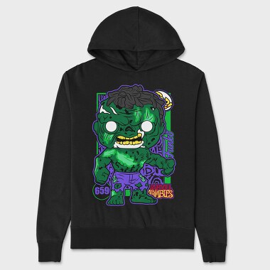 Funko Marvel Zombies hulk, Unisex Men's Hoodie