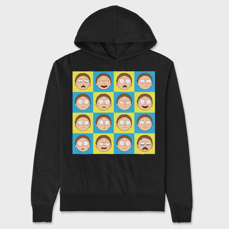 Rick and Morty 21, Unisex Men's Hoodie