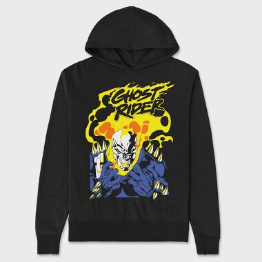 Ghost Rider 2, Unisex Men's Hoodie