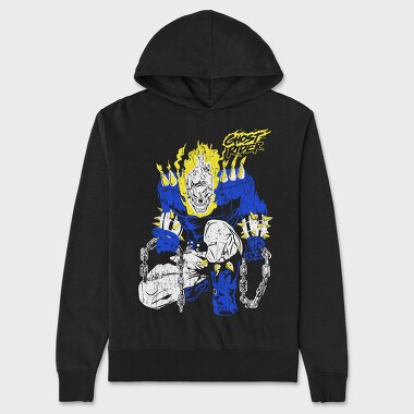 Ghost Rider 3, Unisex Men's Hoodie