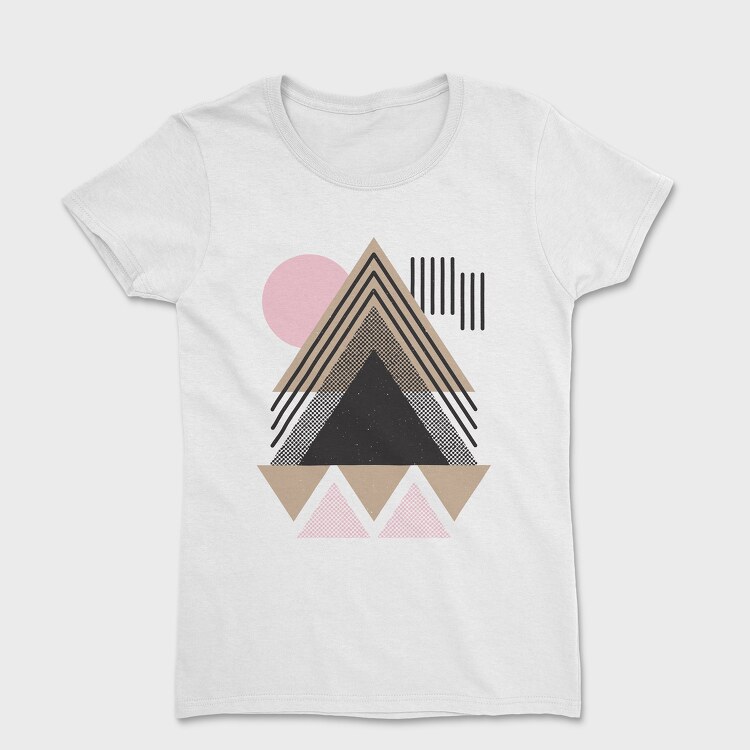 Abstract Geometric, Women's T-Shirt