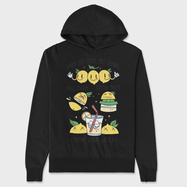 Lemons Life Joke, Unisex Men's Hoodie