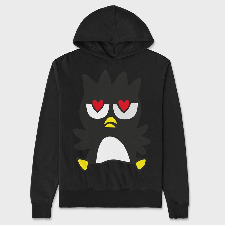 Cartoon Retro Badtz Maru 5, Унисекс Мъжко Суичър