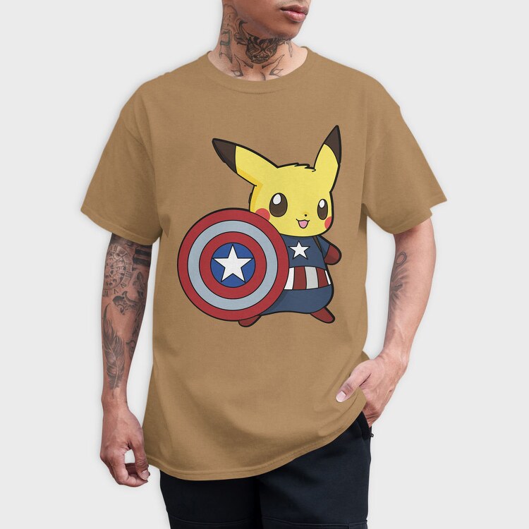 Cartoon Retro Badtz Maru 6, Unisex Men's T-Shirt