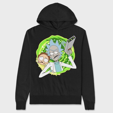 Rick and Morty 48, Unisex Men's Hoodie