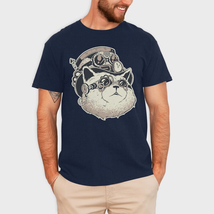 Creepy Skull Monochrome, Kids' T-Shirt