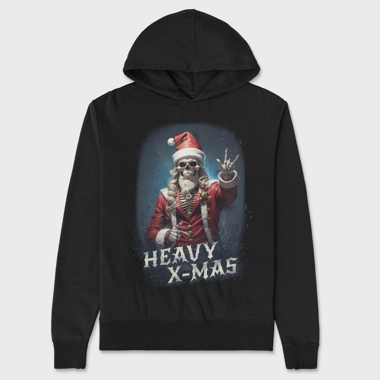 Heavy X Mas Christmas, Unisex Men's Hoodie