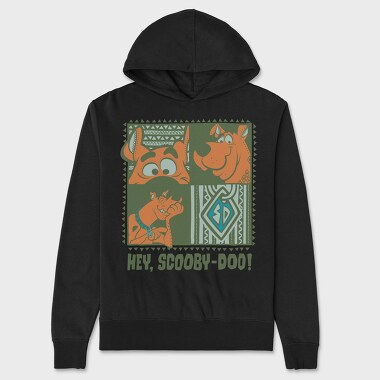 Hey Scooby Doo, Unisex Men's Hoodie