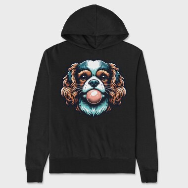 Dog Bubblegum 2, Unisex Men's Hoodie