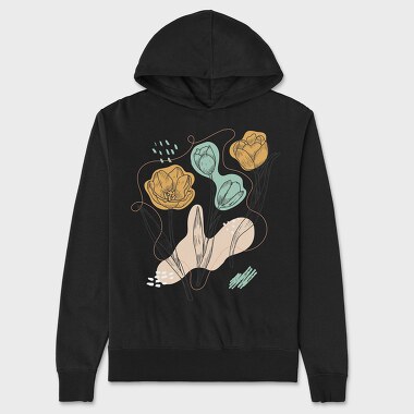 Tulips, Unisex Men's Hoodie