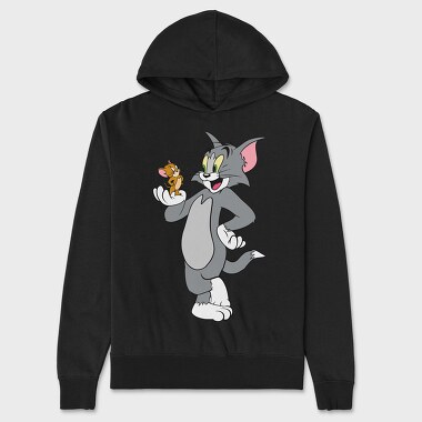 Tom and Jerry 3, Unisex Men's Hoodie